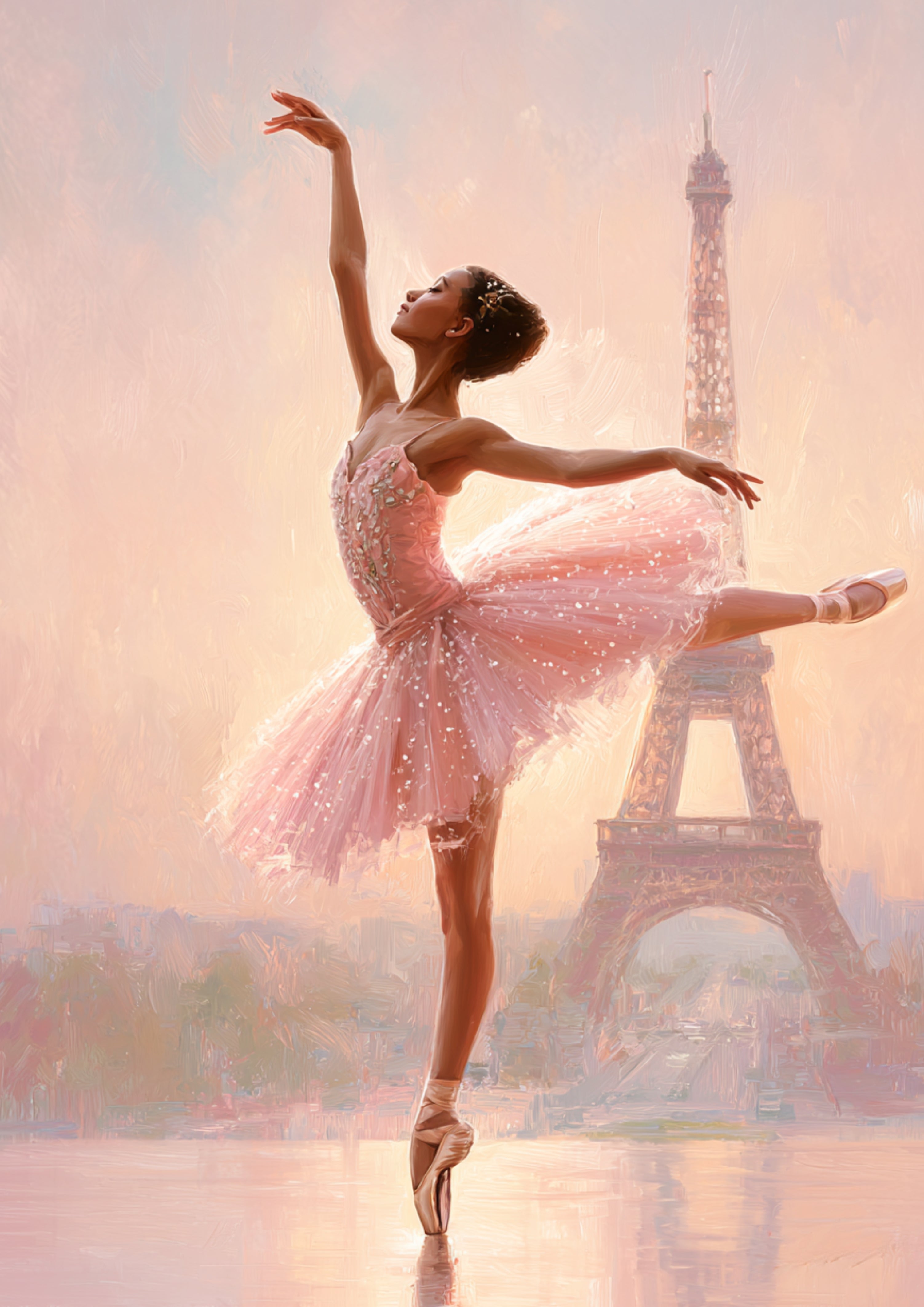 Paris Ballerina Collection | Ballet Wall Art Set of 3