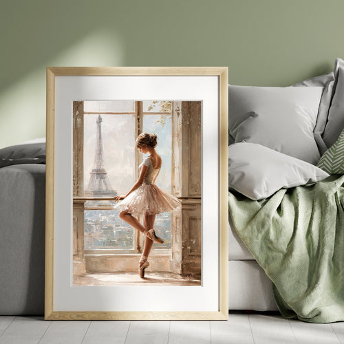 At the Barre | Paris Ballet Wall Art Print