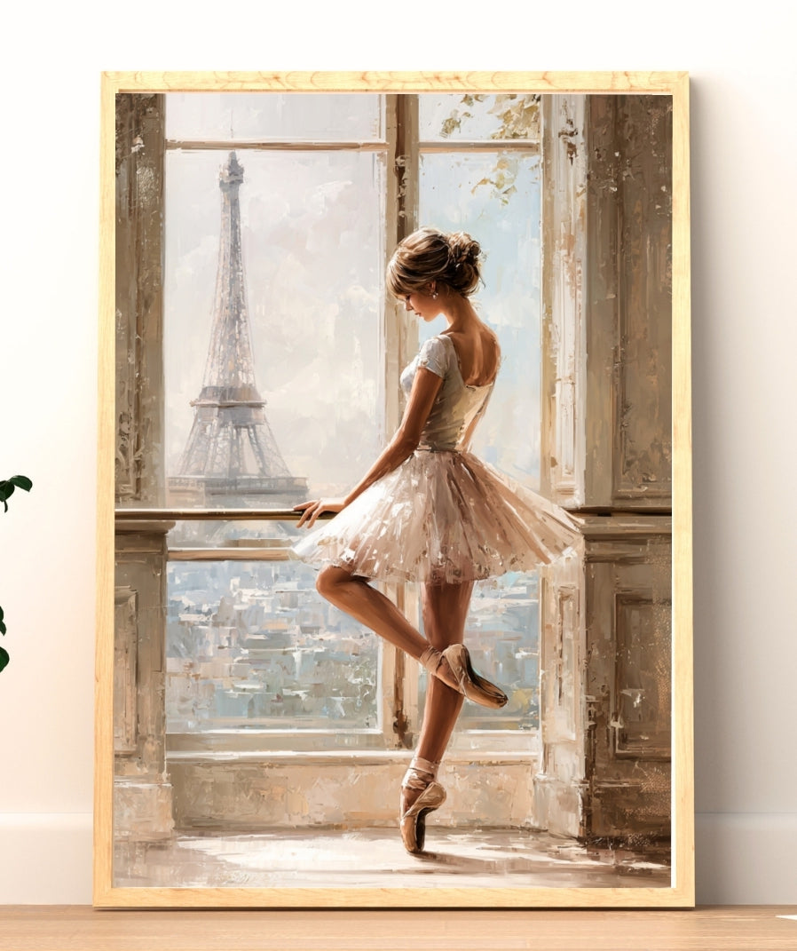 At the Barre | Paris Ballet Wall Art Print