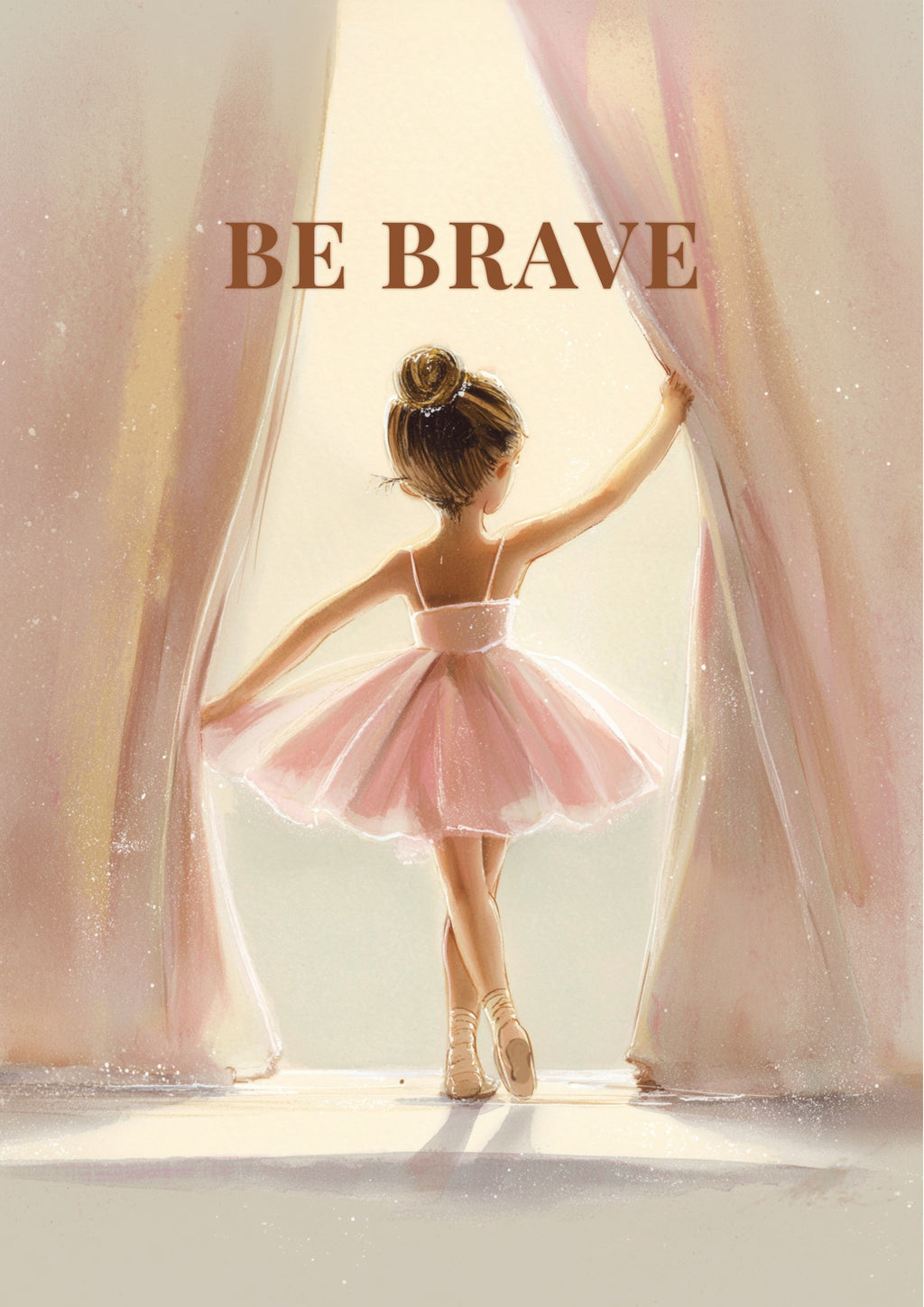 Ballet Affirmation Wall Art Set | Set of 6 Inspirational Dance Prints