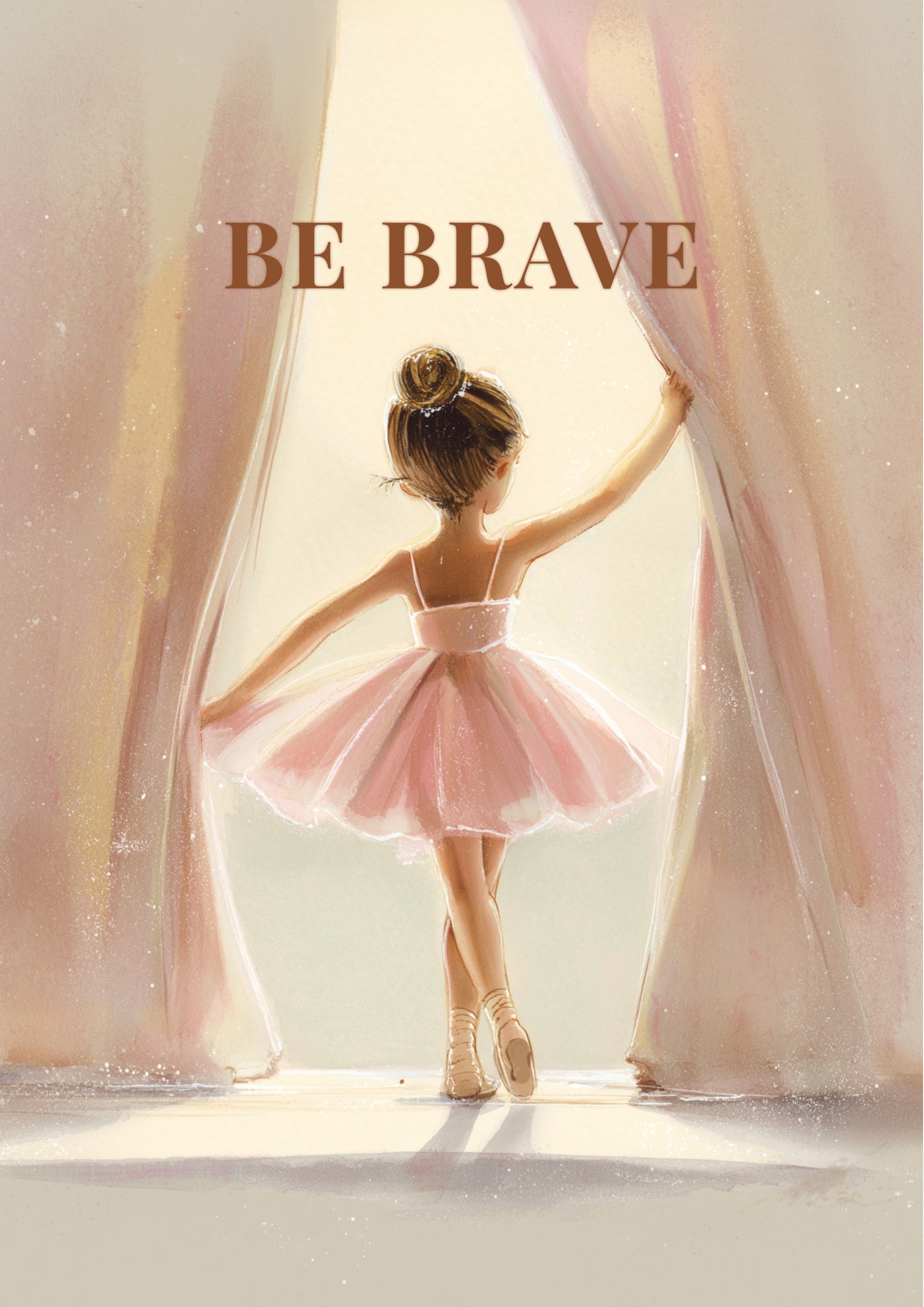 Ballet Affirmation Wall Art Set | Set of 6 Inspirational Dance Prints