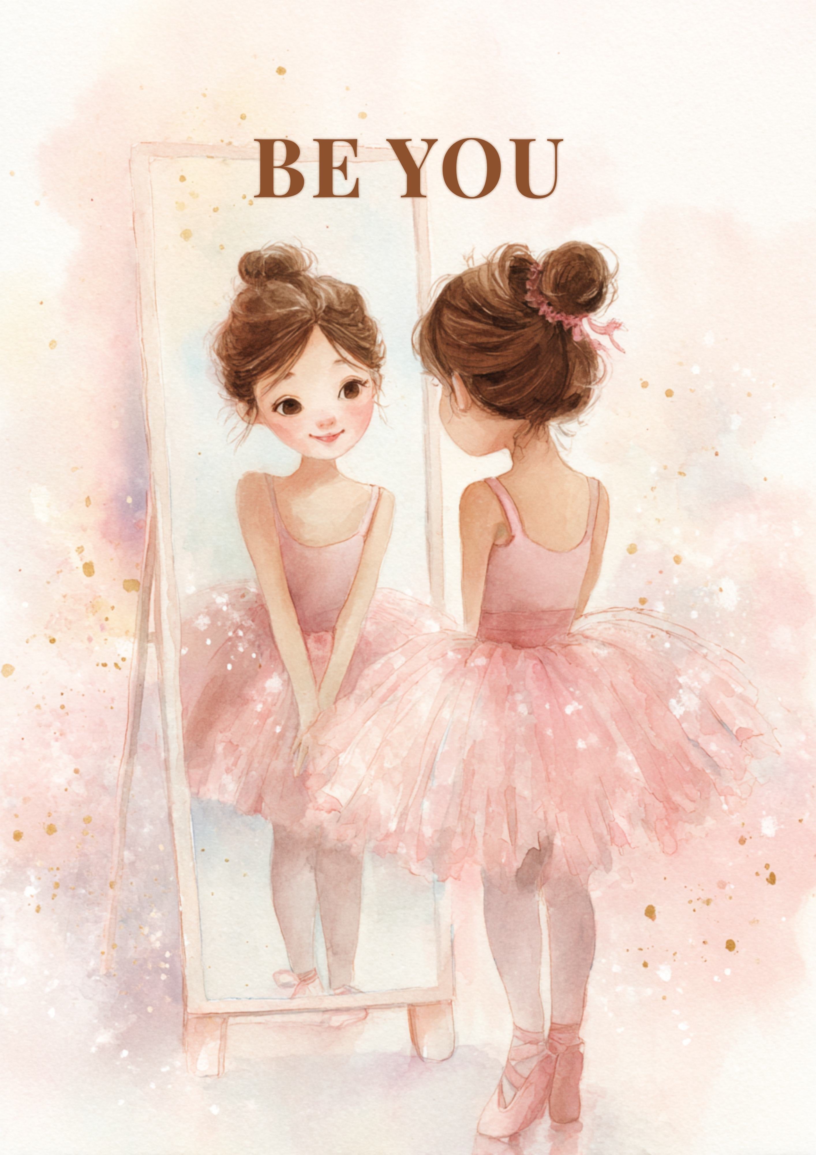 Ballet Affirmation Wall Art Set | Set of 6 Inspirational Dance Prints