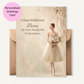 Personalised Dance Congratulations Card | Boy & Girl Performance Card