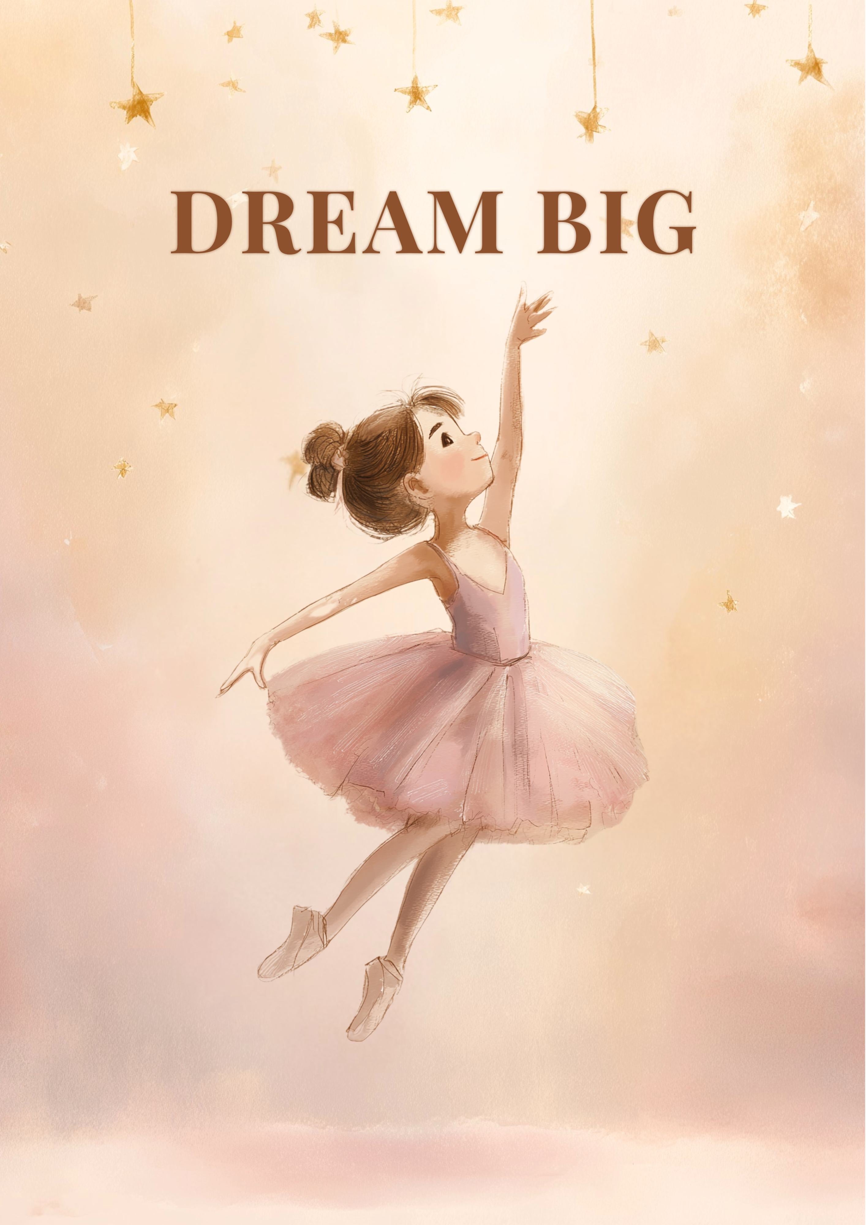 Ballet Affirmation Wall Art Set | Set of 6 Inspirational Dance Prints