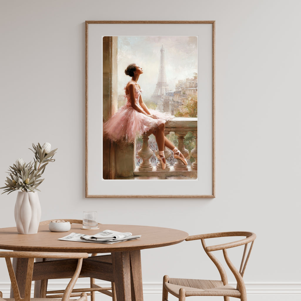 Paris Ballerina Collection | Ballet Wall Art Set of 3