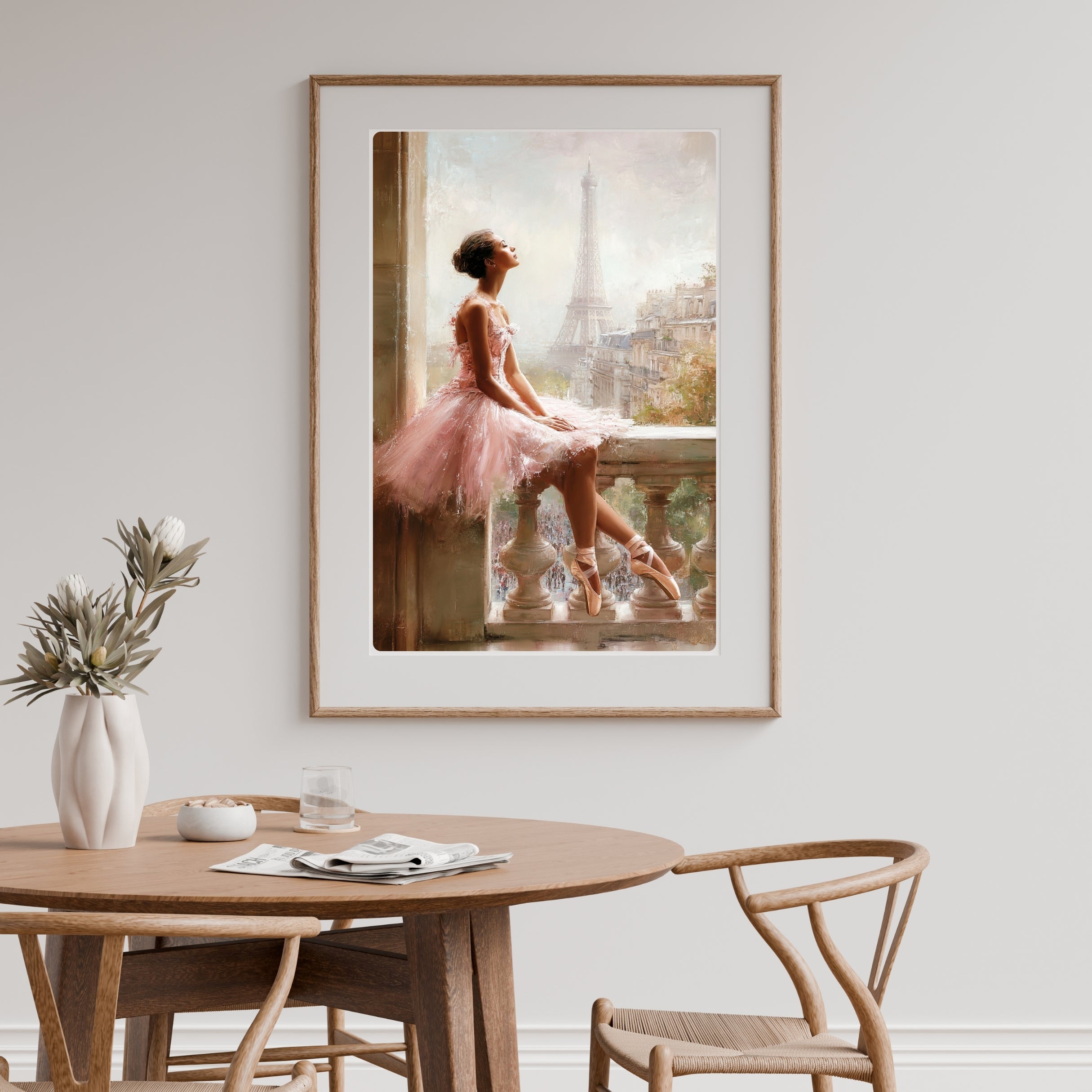 Paris Ballerina Collection | Ballet Wall Art Set of 3