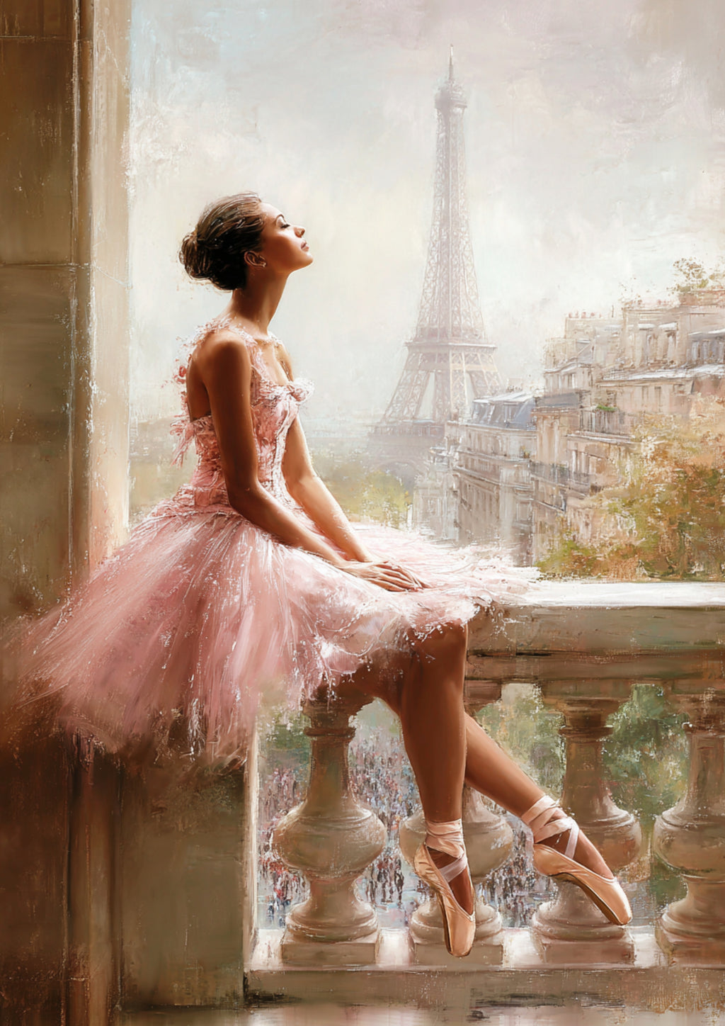 Paris Ballerina Collection | Ballet Wall Art Set of 3