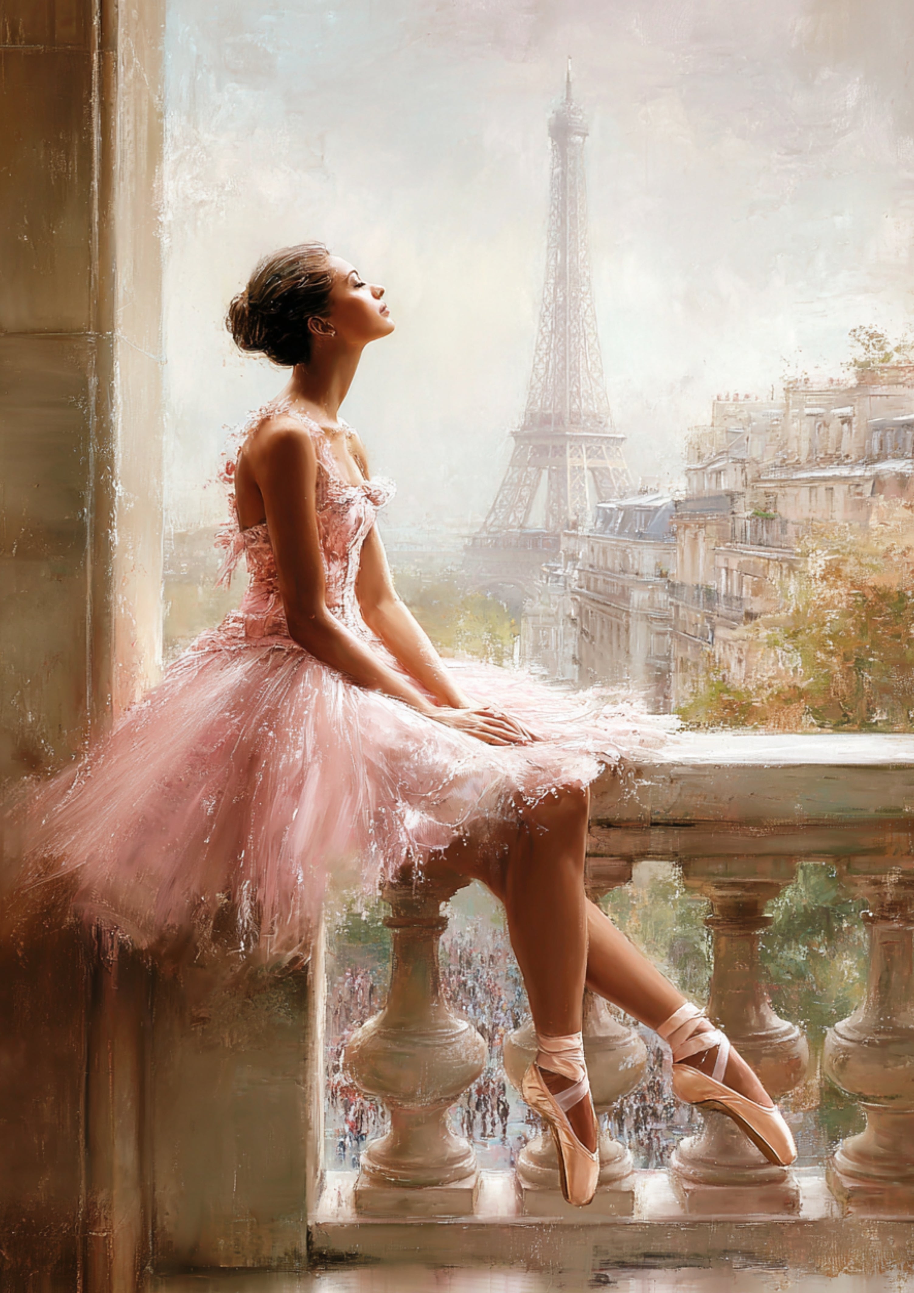 Paris Ballerina Collection | Ballet Wall Art Set of 3