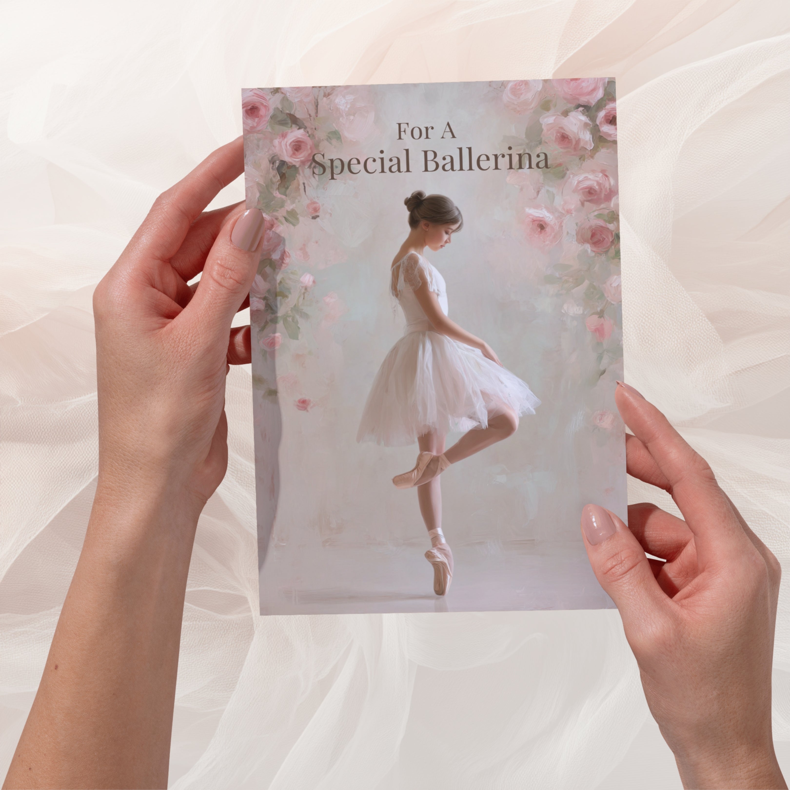For A Special Ballerina Card