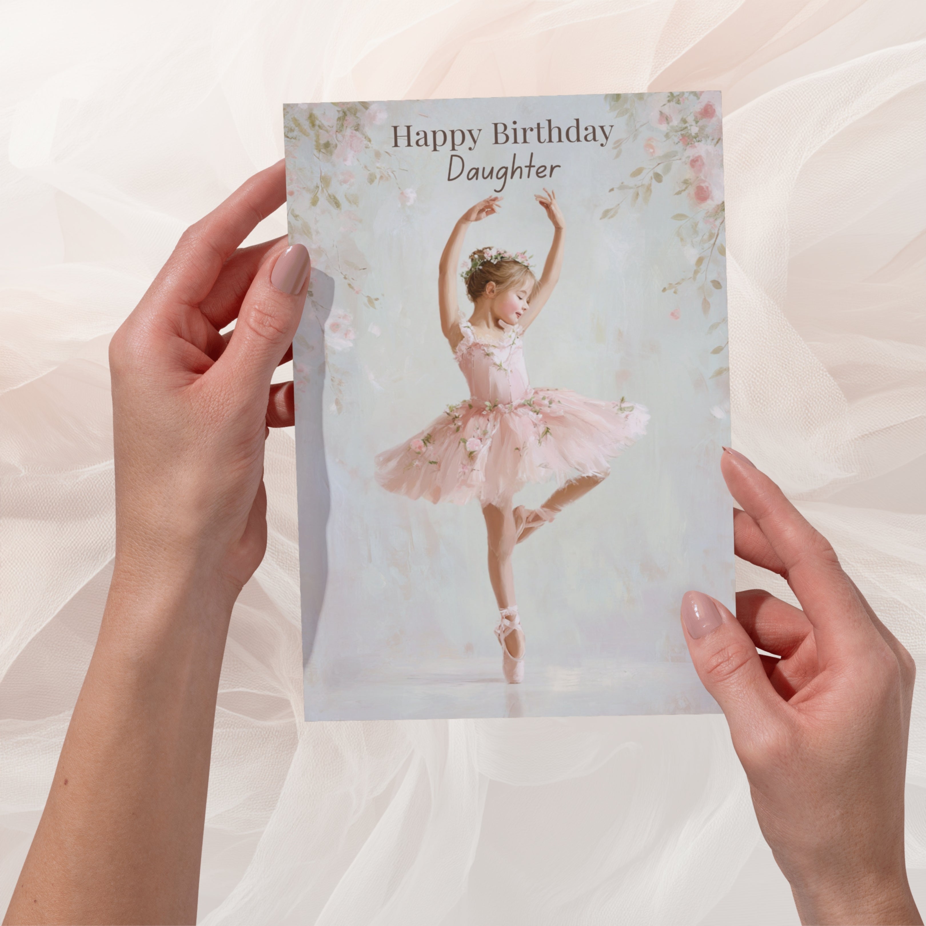 Happy Birthday Daughter Ballet Card