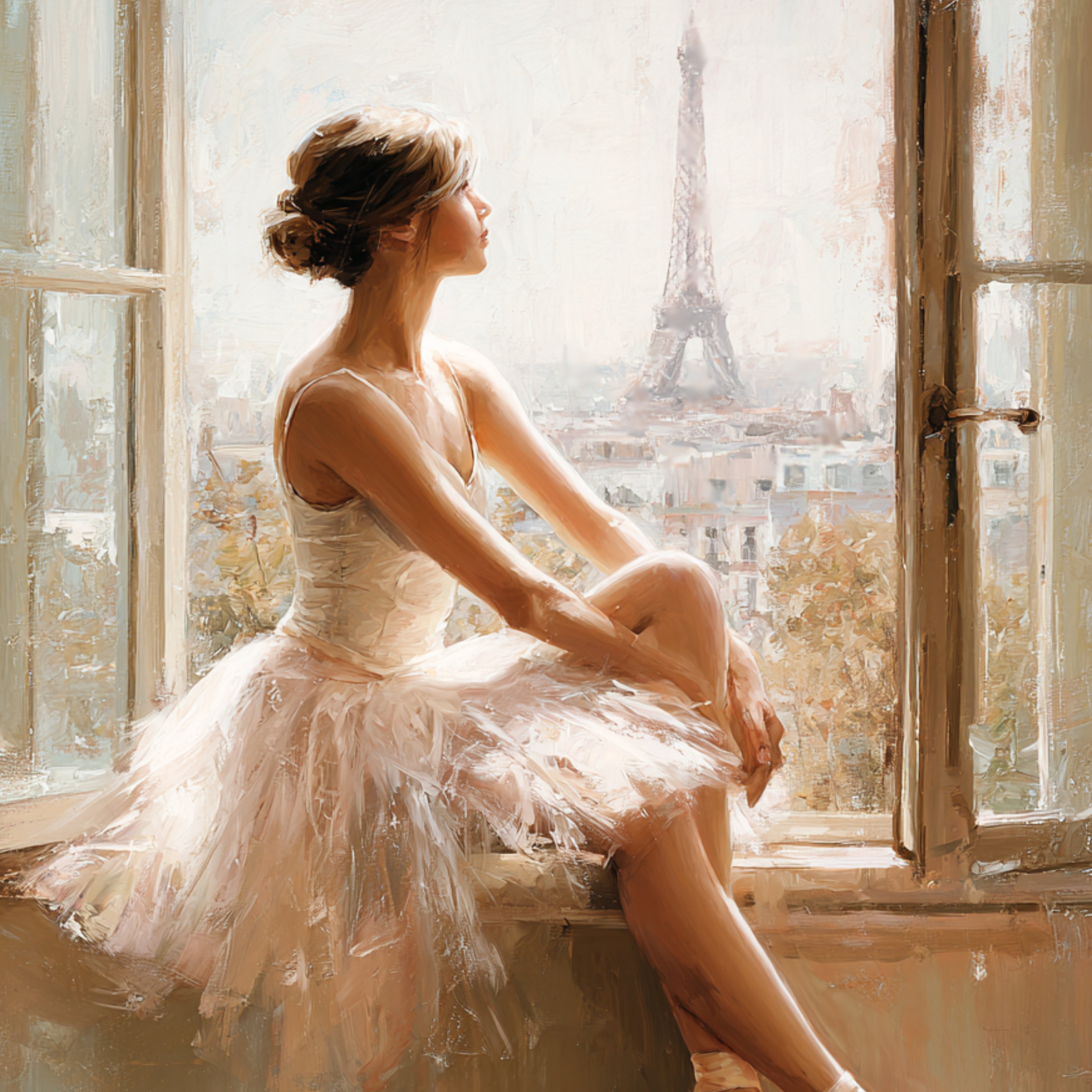 In Repose | Paris Ballet Wall Art Print