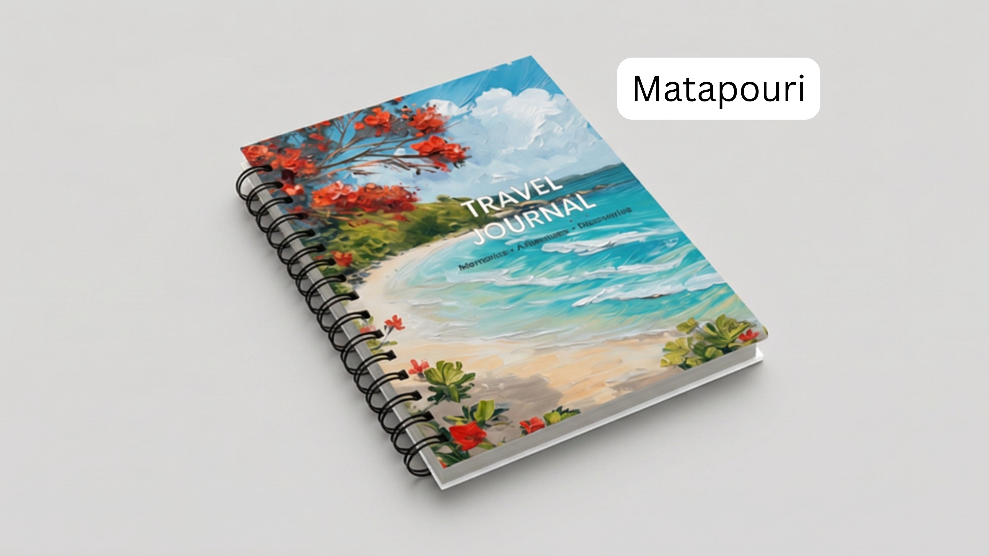 Travel Journal | Beautiful Destination Notebook | Lined Travel Diary | Oxford, Amalfi Coast, Cinque Terre, Matapouri & Liguria