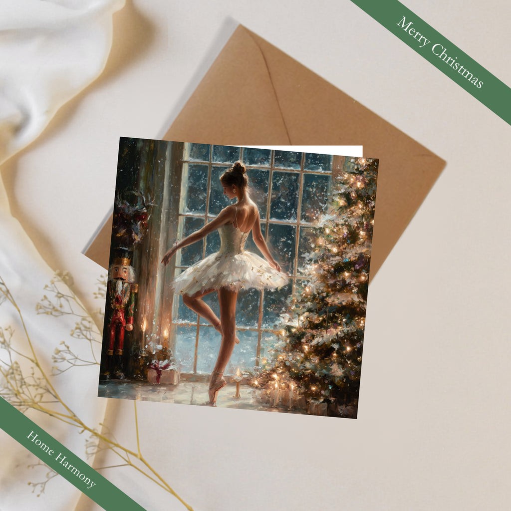 Nutcracker Christmas Cards Set of 3 | Ballet Ballerina Cards