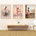Paris Ballerina Collection | Ballet Wall Art Set of 3