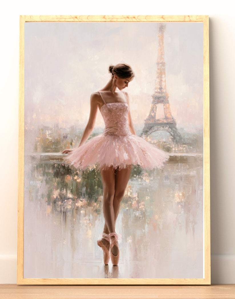 The Paris Collection | Ballerina Wall Art Set of 3