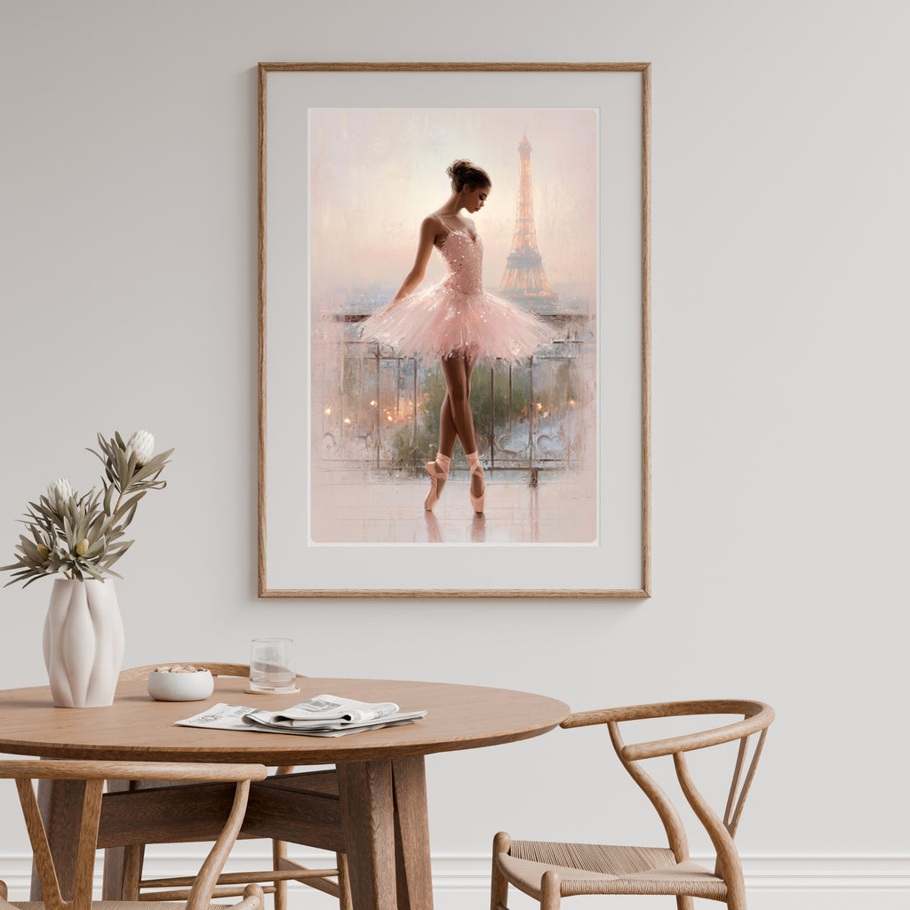 Paris Ballerina Collection | Ballet Wall Art Set of 3