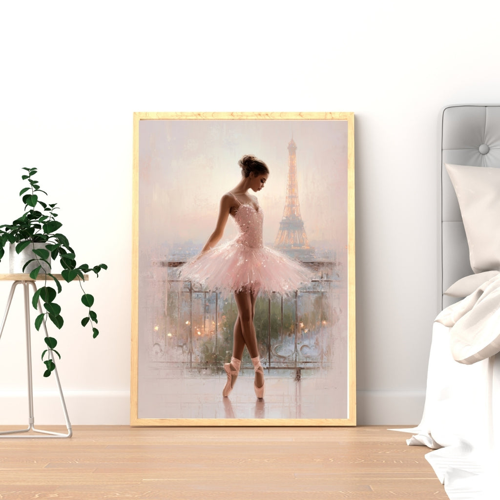 Paris Ballerina Collection | Ballet Wall Art Set of 3