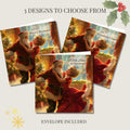 Santa & Mrs Claus Christmas Card | 3 Greetings to Choose From