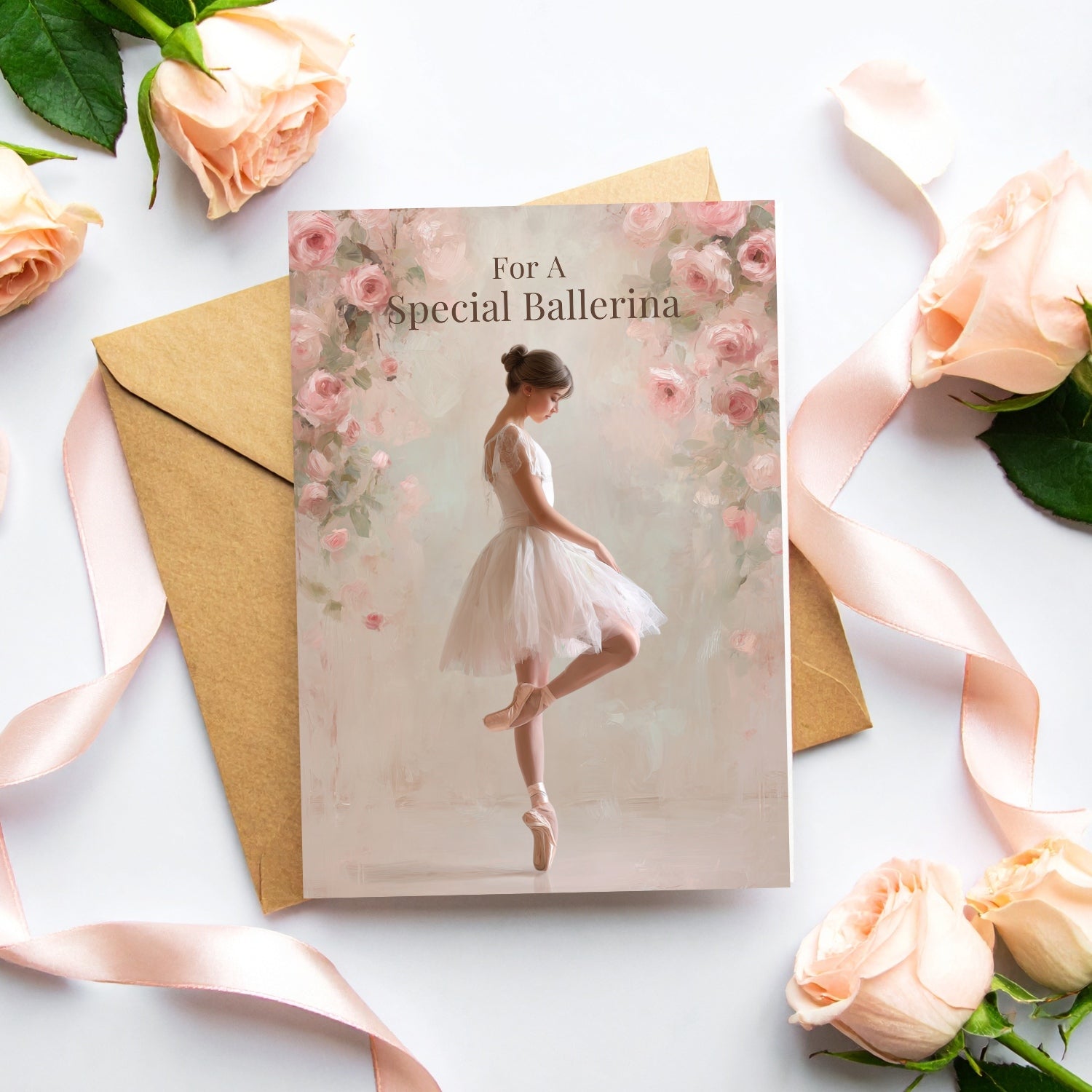 For A Special Ballerina Card