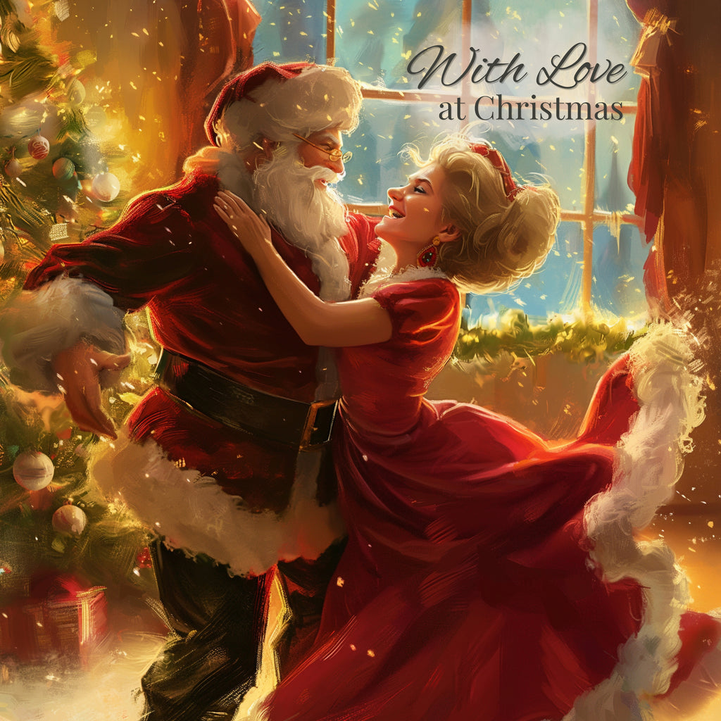 Santa & Mrs Claus Christmas Card | 3 Greetings to Choose From